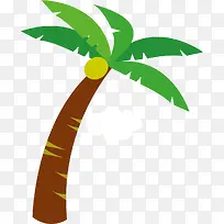 绿色椰树-空若网 绿色椰树-空若网