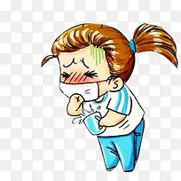 捂鼻子图片-空若网 捂鼻子图片-空若网