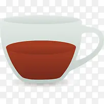 半杯奶茶卡通杯子-空若网 半杯奶茶卡通杯子-空若网