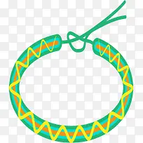 手绘彩色手链手环-空若网 手绘彩色手链手环-空若网