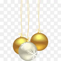 圣诞节金色圣诞球-空若网 圣诞节金色圣诞球-空若网