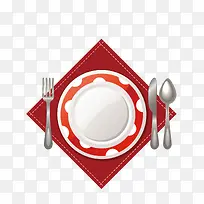 卡通餐具矢量图下载-空若网 卡通餐具矢量图下载-空若网