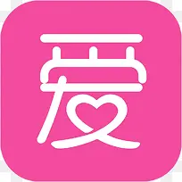 手机爱吧交友社交logo图标-空若网 手机爱吧交友社交logo图标-空若网