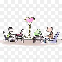 男女交友素材-空若网 男女交友素材-空若网