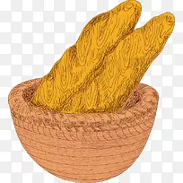 箩筐矢量素材-空若网 箩筐矢量素材-空若网