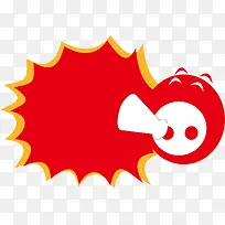 爆炸签商店促销价签-空若网 爆炸签商店促销价签-空若网