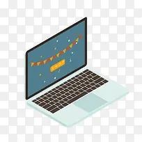 笔记本电脑矢量图-空若网 笔记本电脑矢量图-空若网