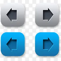 渐变网页左右翻页按钮-空若网 渐变网页左右翻页按钮-空若网