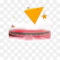 背景装饰 舞台 星星 三角形 -空若网 背景装饰 舞台 星星 三角形 -空若网