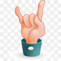 我爱你手势语言动作-空若网 我爱你手势语言动作-空若网