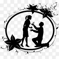 剪影求婚-空若网 剪影求婚-空若网