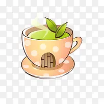 手绘绿茶-空若网 手绘绿茶-空若网