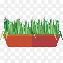 矢量青青草地小草素材-空若网 矢量青青草地小草素材-空若网