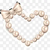 珍珠蝴蝶结爱心-空若网 珍珠蝴蝶结爱心-空若网