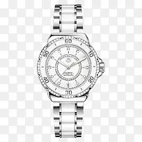 泰格豪雅银白色腕表女士手表-空若网 泰格豪雅银白色腕表女士手表-空若网