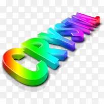 立体字设计-空若网 立体字设计-空若网