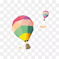 Adobe插画-无花果热气球-空若网 Adobe插画-无花果热气球-空若网