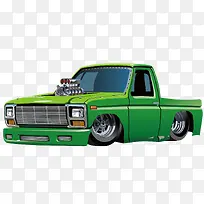 改装卡通皮卡车-空若网 改装卡通皮卡车-空若网