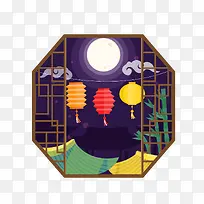 中秋宣传中秋促销展板-空若网 中秋宣传中秋促销展板-空若网