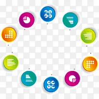 PPT素材多彩按钮-空若网 PPT素材多彩按钮-空若网