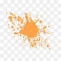 橙色油墨画-空若网 橙色油墨画-空若网