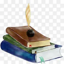 开学季叠放的书本-空若网 开学季叠放的书本-空若网