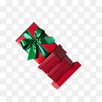 产品实物红色的礼物盒-空若网 产品实物红色的礼物盒-空若网