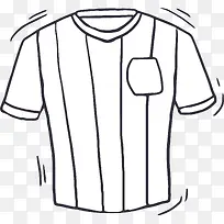 矢量手绘运动服上衣元素-空若网 矢量手绘运动服上衣元素-空若网