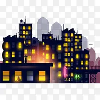 唯美繁华夜晚都市-空若网 唯美繁华夜晚都市-空若网