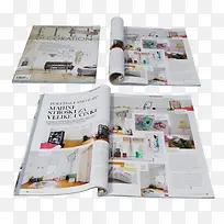 三本摊开翻页时尚杂志书-空若网 三本摊开翻页时尚杂志书-空若网