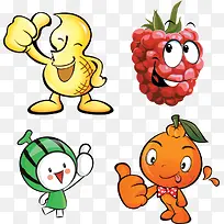 手绘水果素材-空若网 手绘水果素材-空若网