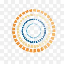 橙色圆环-空若网 橙色圆环-空若网