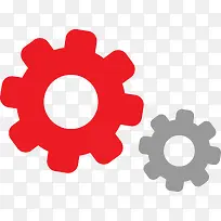 多彩齿轮图标-空若网 多彩齿轮图标-空若网