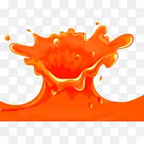 橙色飞溅饮料-空若网 橙色飞溅饮料-空若网