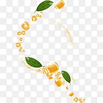 简约橙色果汁-空若网 简约橙色果汁-空若网