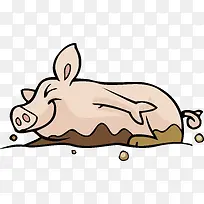 卡通小猪PNG下载-空若网 卡通小猪PNG下载-空若网