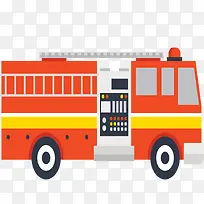 矢量扁平洒水车素材-空若网 矢量扁平洒水车素材-空若网