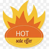 燃烧的火焰促销标签-空若网 燃烧的火焰促销标签-空若网