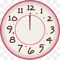 简约多彩时钟-空若网 简约多彩时钟-空若网