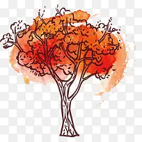 一颗古树复古树叶树藤-空若网 一颗古树复古树叶树藤-空若网