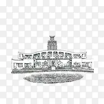 学校的厦门手绘免扣png-空若网 学校的厦门手绘免扣png-空若网