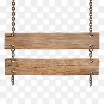 木质铁链装饰牌-空若网 木质铁链装饰牌-空若网