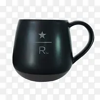 炭黑星巴克陶瓷杯子-空若网 炭黑星巴克陶瓷杯子-空若网