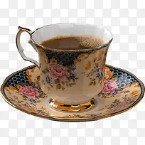 复古花杯子-空若网 复古花杯子-空若网