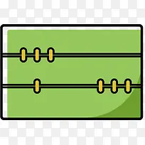 扁平化算盘PNG下载-空若网 扁平化算盘PNG下载-空若网