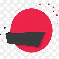 红色圆形促销标签-空若网 红色圆形促销标签-空若网