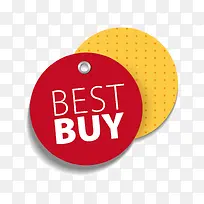 ��ɫԲ�α�ǩ-������