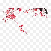 梅花树枝-空若网 梅花树枝-空若网