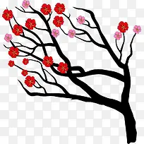 ��֦�ϵ�÷��-������