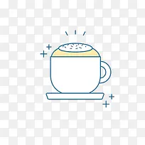 卡通简约美食装饰广告设计咖啡-空若网 卡通简约美食装饰广告设计咖啡-空若网